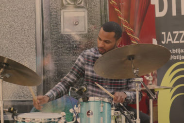 BTL Jazz event in Stratford, London with the Jazzy Ron Trio