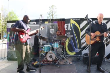 BTL Jazz event at Westfield Stratford, London with the Jazzy Ron Trio