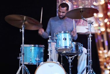 Performing at Hekspace Studios 4