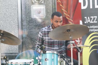 BTL Jazz event in Stratford, London with the Jazzy Ron Trio 3