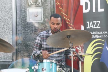 BTL Jazz event in Stratford, London with the Jazzy Ron Trio 2