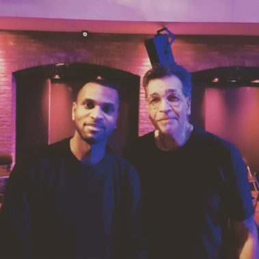 Myself with Jimmy Haslip from Yellowjackets